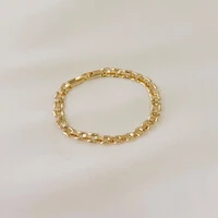 Pulseira Vancouver 6mm Corrente Relógio Médio com Fecho Jóia
