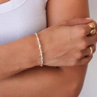 Pulseira Ibiza Cristais Jablonex com Quadradinhos