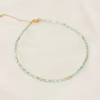 Choker Ibiza Cristais Jablonex com Quadradinhos