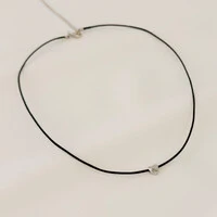 Choker Laguna Fio Coreano com Coração