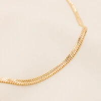 Choker Dumont Corrente Herringbone 3mm