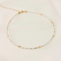 Choker Ibiza Cristais Jablonex com Quadradinhos