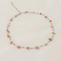 Choker Hana Cascalho com Esfera