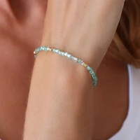 Pulseira Ibiza Cristais Jablonex com Quadradinhos