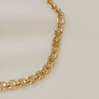 Pulseira Vancouver 6mm Corrente Relógio Médio com Fecho Jóia