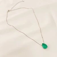 Colar Maringá Veneziana com Cristal Gota G