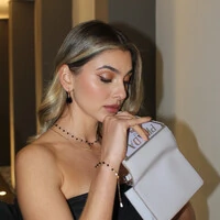 Pulseira Chapecó com Cristal Quadrado