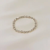 Pulseira Vancouver 6mm Corrente Relógio Médio com Fecho Jóia