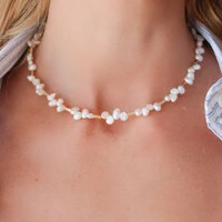 Choker Blakes Mini Pérolas Barrocas