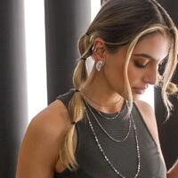 Brinco Waterloo Meia Lua Martelado