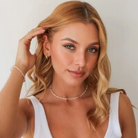 Choker Ibiza Cristais Jablonex com Quadradinhos