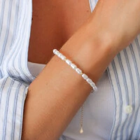 Pulseira Harris Pérola de Água Doce Sintético