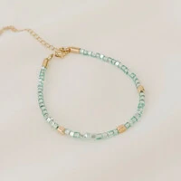 Pulseira Ibiza Cristais Jablonex com Quadradinhos