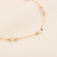 Pulseira Essenza Bolinha Trabalhada
