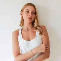 Choker Hana Cascalho com Esfera
