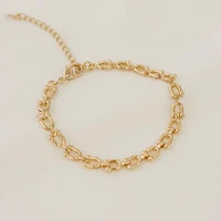 Pulseira Flórida Corrente Elos Cadeados