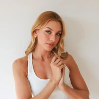 Choker Hana Cascalho com Esfera