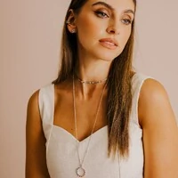 Choker Araraquara Riviera de Zircônia Colorida