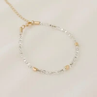 Pulseira Ibiza Cristais Jablonex com Quadradinhos
