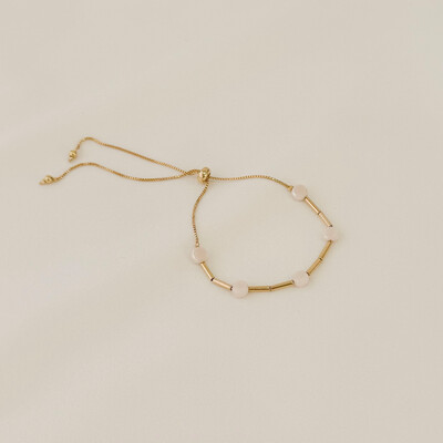 Foto Pulseira Vernou Gravata com Círculo de Cristal de Vidro e Canutilho