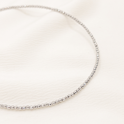 Foto Choker Auckland Hematita Natural
