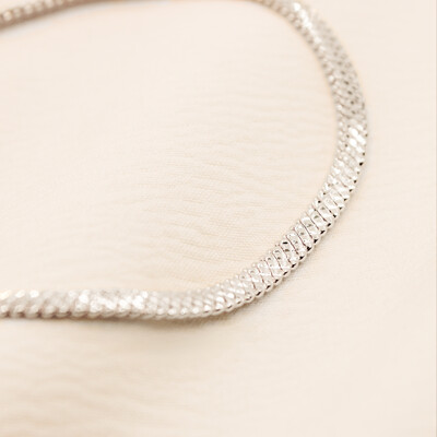 FotoPulseira Dumont Corrente Herringbone 3mm