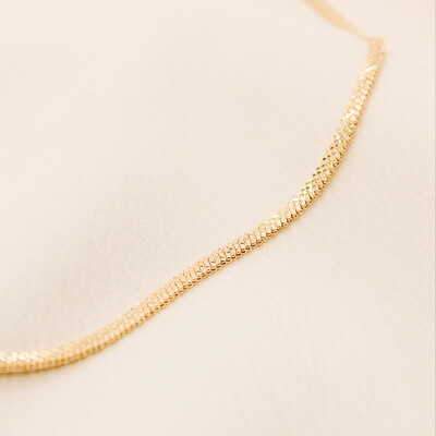 FotoChoker Dumont Corrente Herringbone 2mm