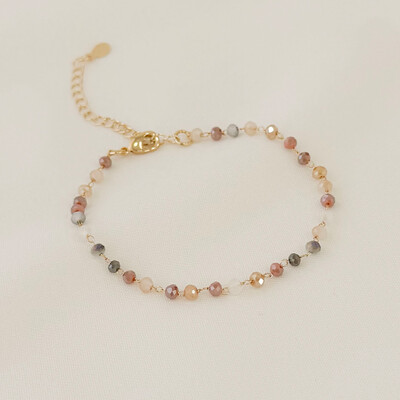 Foto Pulseira Lima Silver Cristais Coloridos