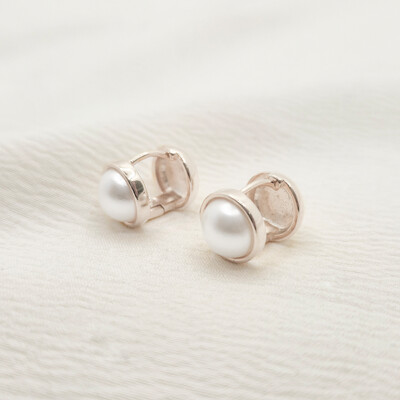 Foto Brinco Belize Meia Pérola