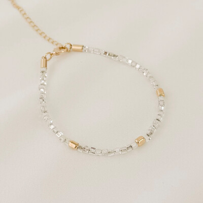 Foto Pulseira Ibiza Cristais Jablonex com Quadradinhos