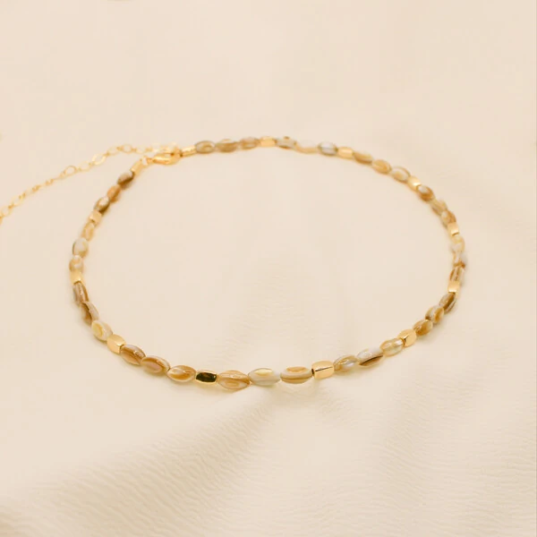 Choker Orbe Pedras Naturais