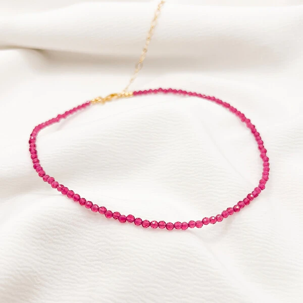 Choker Búzios Cristais Coloridos