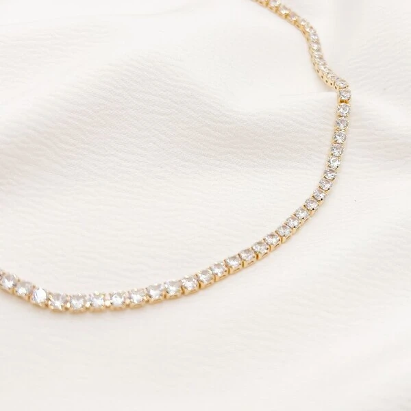 Choker Sorocaba Riviera de Zircônia Cristal