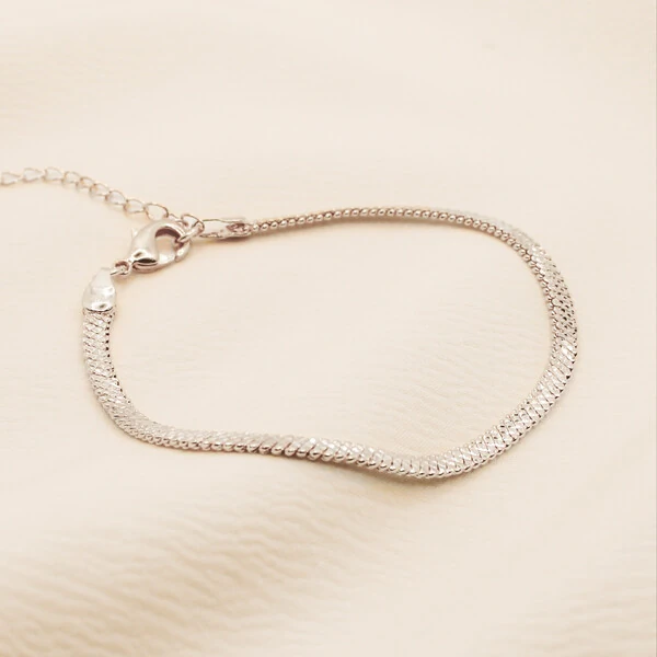 Pulseira Dumont Corrente Herringbone 3mm