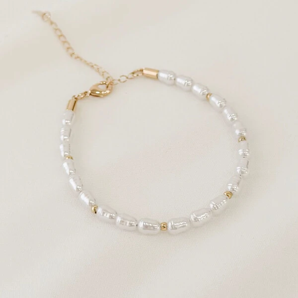 Pulseira Harris Pérola de Água Doce Sintético