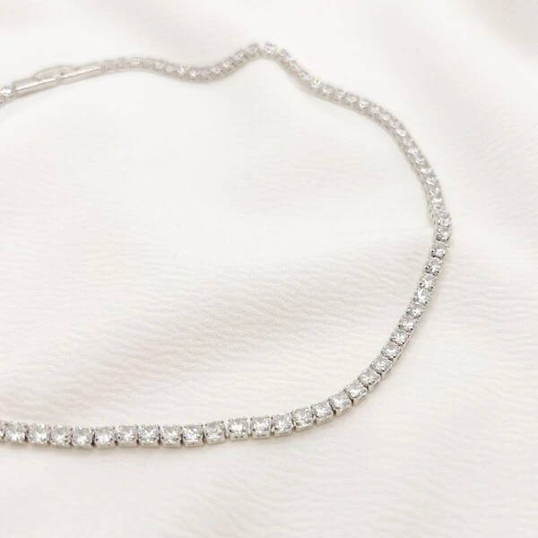 Choker Sorocaba Riviera de Zircônia Cristal