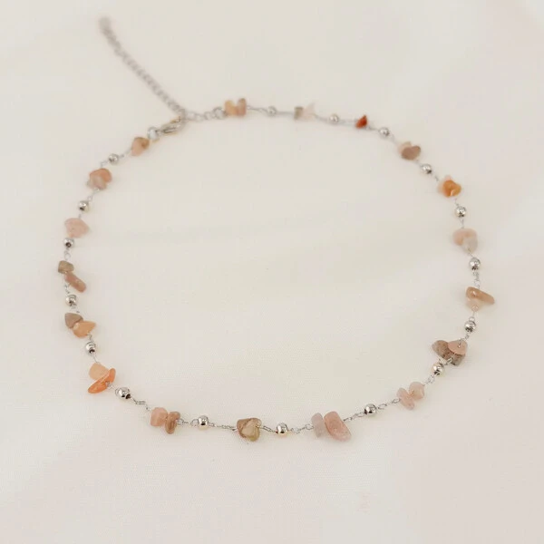 Choker Hana Cascalho com Esfera