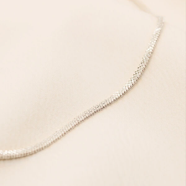 Choker Dumont Corrente Herringbone 2mm