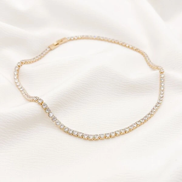 Choker Sorocaba Riviera de Zircônia Cristal