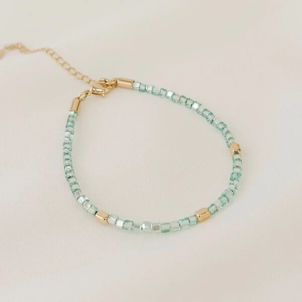 Pulseira Ibiza Cristais Jablonex com Quadradinhos