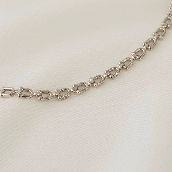 Pulseira Flórida Corrente Elos Cadeados