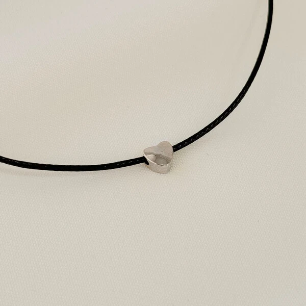 Choker Laguna Fio Coreano com Coração