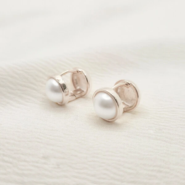 Brinco Belize Meia Pérola