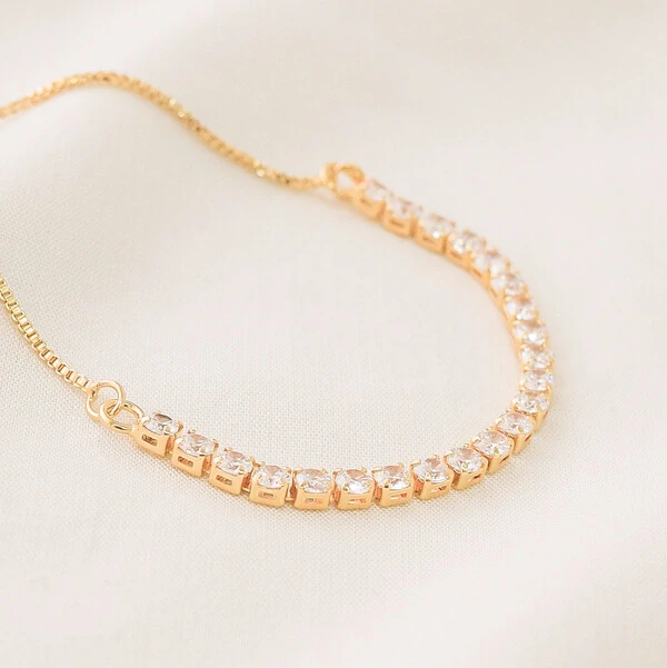 Pulseira Austin Gravata Zircônia Cristal