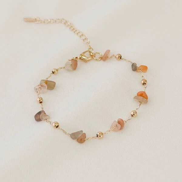 Pulseira Hana Cascalho com Esfera