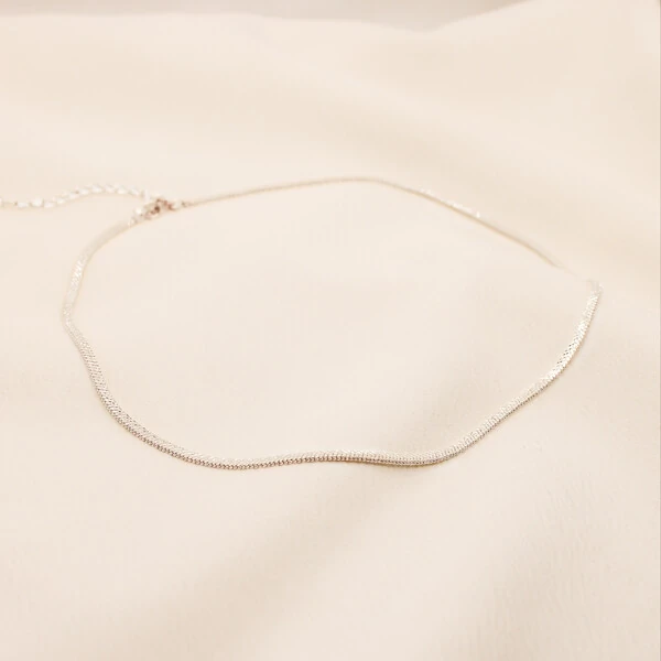 Choker Dumont Corrente Herringbone 2mm