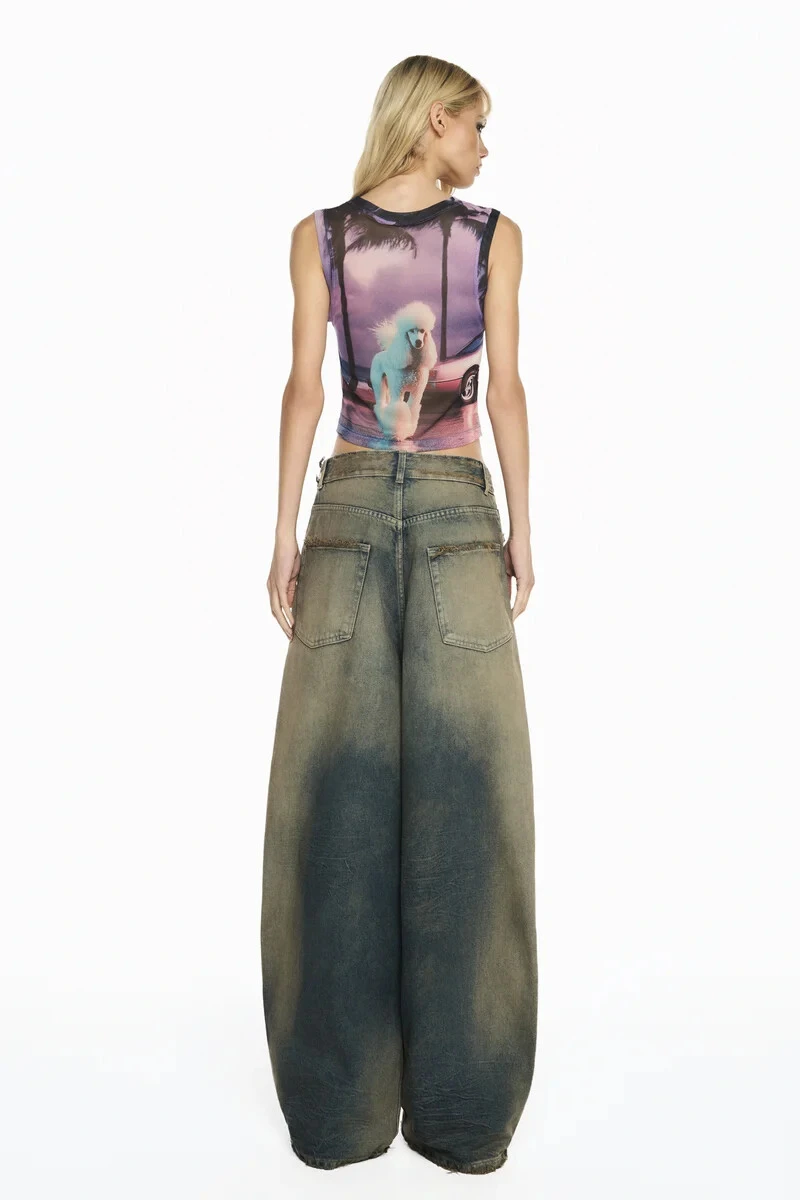 Foto Blusa Sem Manga Tule Poodle