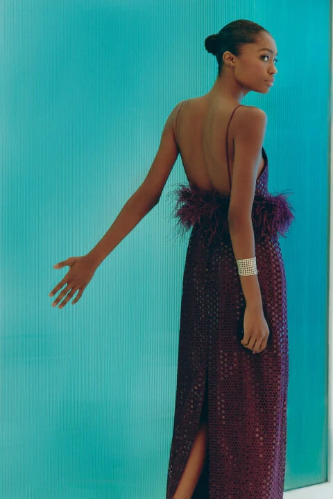 Foto Vestido Flora Violeta
