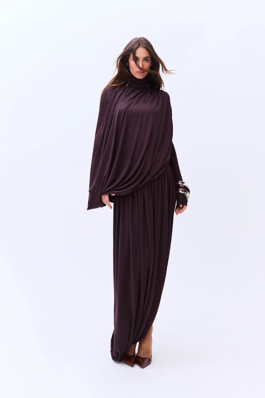 FotoConjunto Blusa/saia E Capa Aline