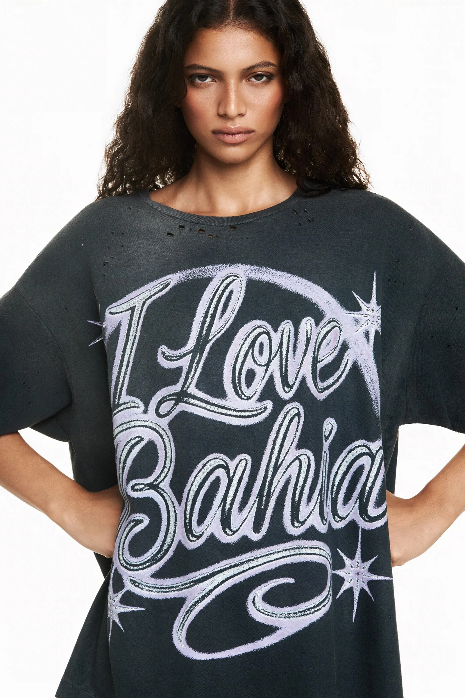 FotoCamiseta I Love Bahia Estampado G